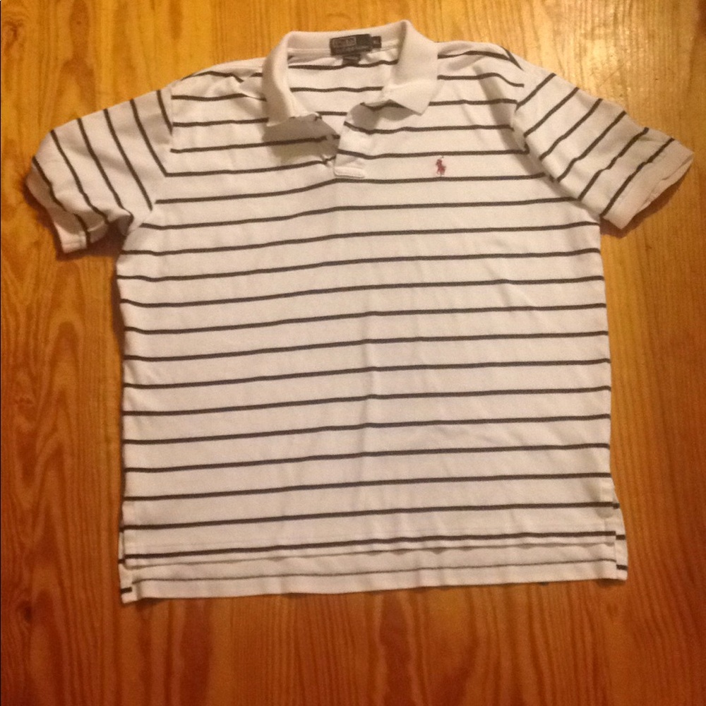 Navy blue and white polo Ralph Lauren polo